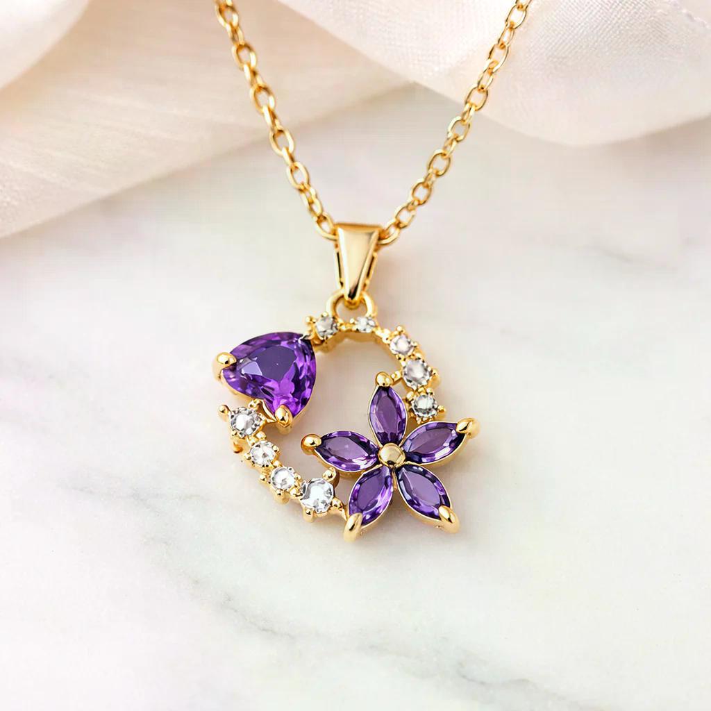 Collana Heart Blossom